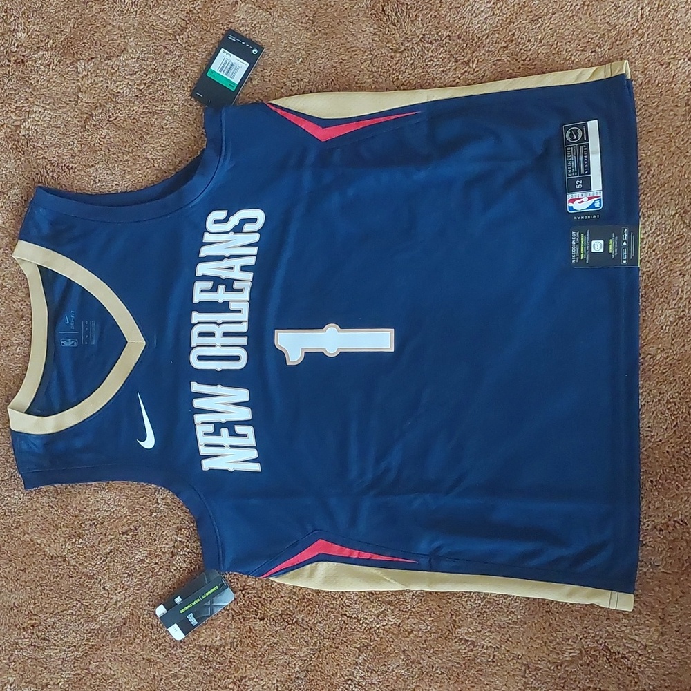 Zion Williamson New Orleans Pelicans Nike Jersey Navy size XL